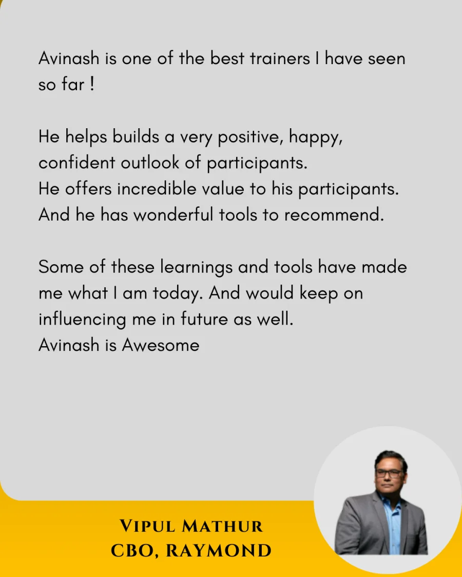 Avinash Anand Singh-testimonials 2